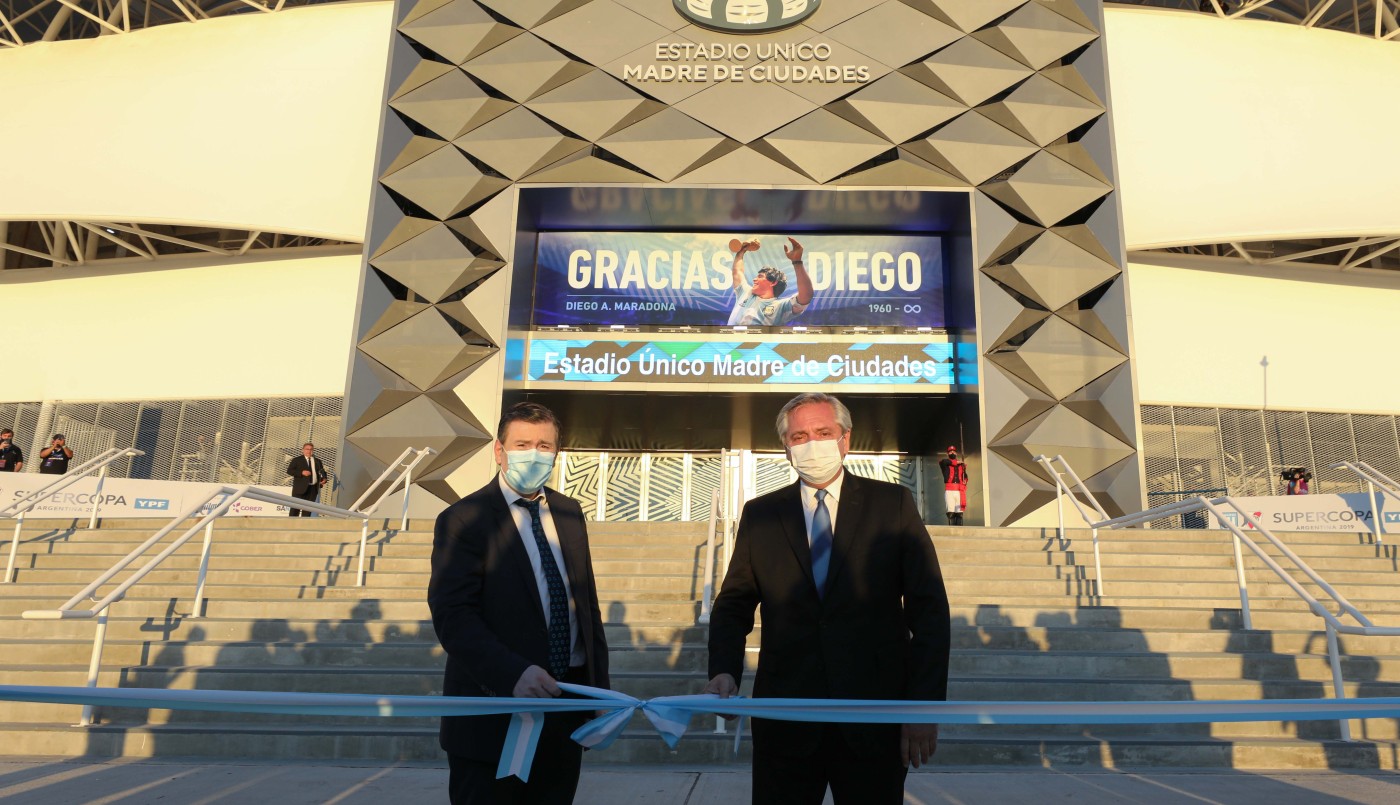 Alberto Fernández en Santiago del Estero: obras e inauguración del Estadio Único | Información General