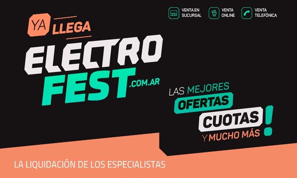 Electro Fest llega con descuentos del 35% y 18 cuotas sin interés | Economía y negocios