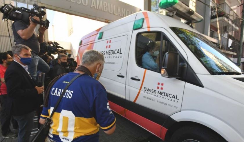 Maradona se llamó "Ariel Gómez" durante su internación en la Clínica Olivos | Deportes