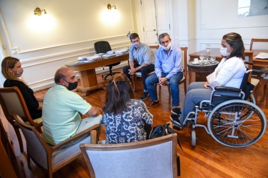 Javkin recibió a Cintia, la mamá de Valentino y esposa de David Pizorno | Rosario y la región