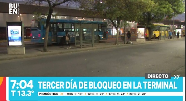 Tercer día de bloqueo en la Terminal de Ómnibus | Rosario y la región