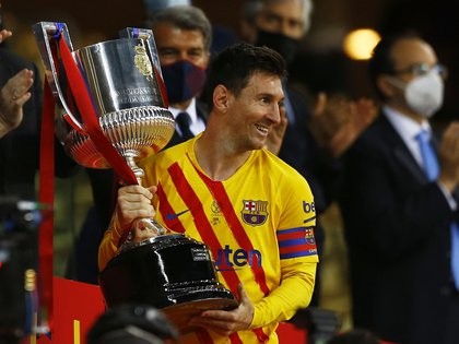 Lionel Messi: dos golazos, su 35° título en Barcelona con la Copa del Rey y un futuro abierto | Deportes