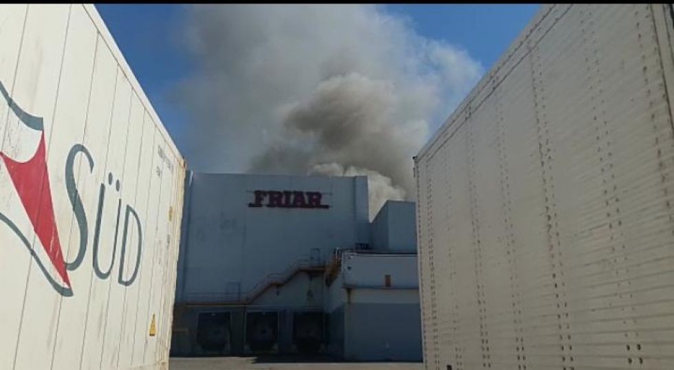 Incendió en un sector del Frigorífico Friar | Información General