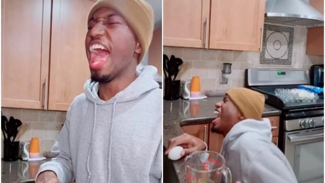 Video: el influencer que se puso un simulador de dolor menstrual y se volvió viral por su reacción | Tecnología