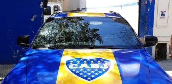Video: Encontraron el auto más hincha de Boca del mundo en un distante país | Tecnología