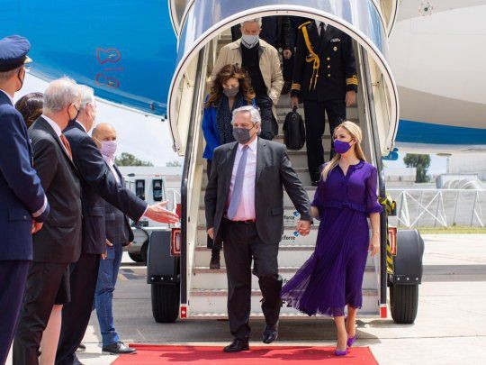 Alberto Fernández llegó a Portugal para comenzar su gira por Europa | Información General