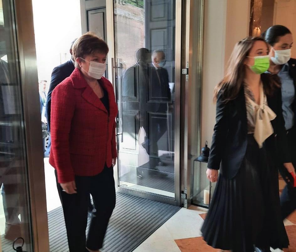 Fernández tras reunión con Georgieva: "Nos hablamos con mucha franqueza" | Información General