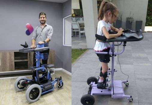 Un joven entrerriano creó un bipedestador motorizado para niños con funciones motoras reducidas | Tecnología