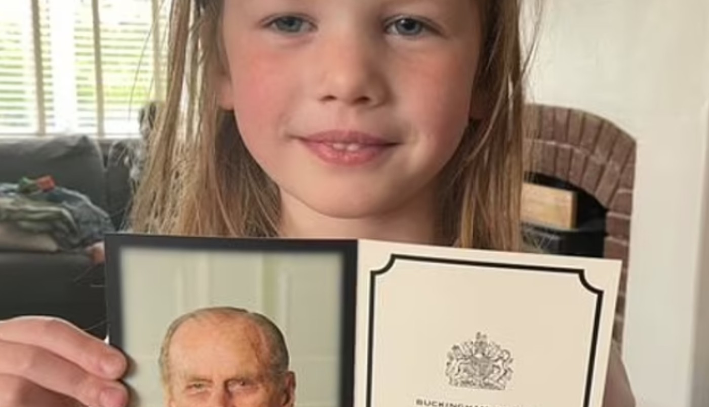 Nena de 5 le escribió una carta a Isabel II por la muerte de Felipe y recibió un regalo real | Tecnología