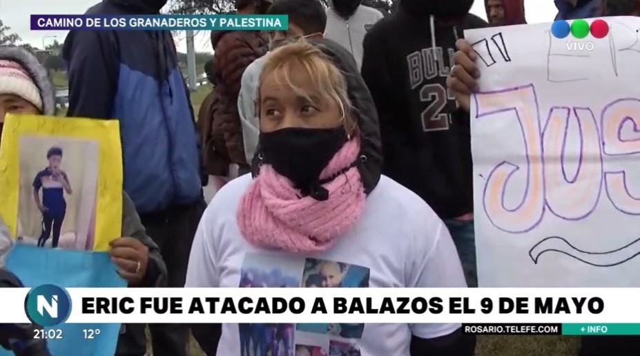 Mataron a su hijo a sangre fría y cortaron el tránsito para pedir justicia | Rosario y la región