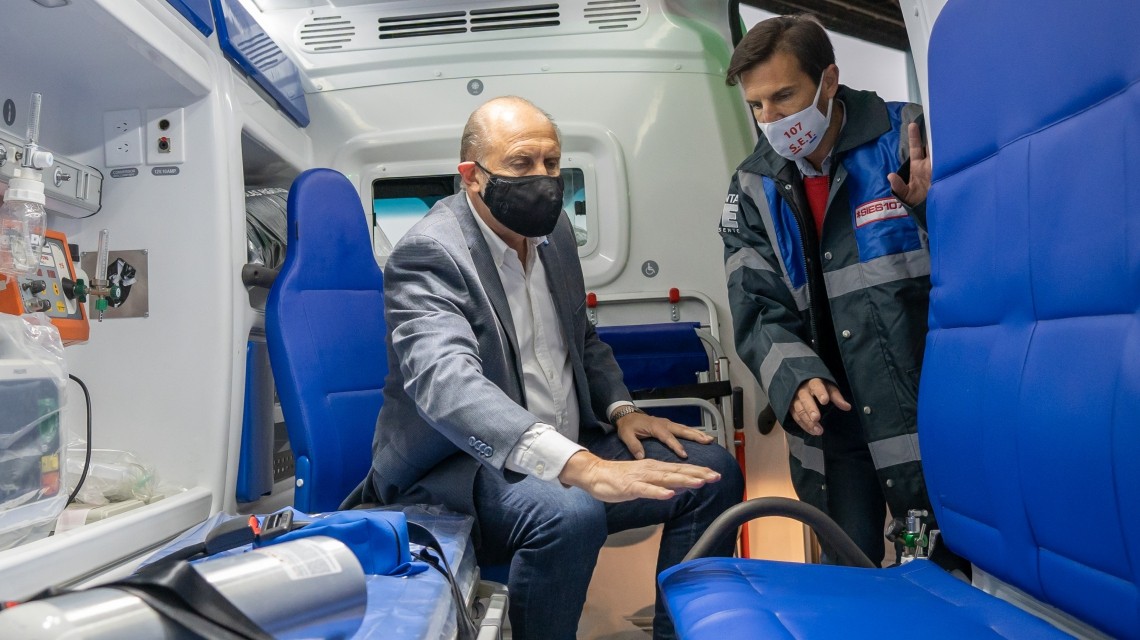 La provincia adquirió 60 nuevas ambulancias de alta complejidad | Rosario y la región