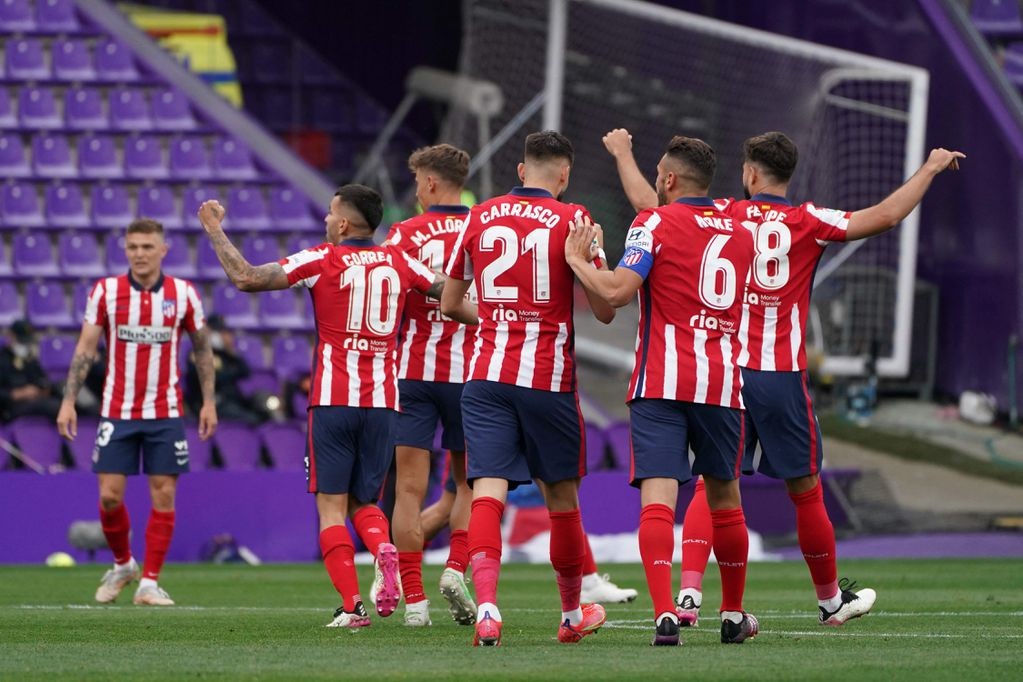 ¡Atlético Madrid campeón! Con un gol de Correa y otro de Suárez, venció a Valladolid | Deportes