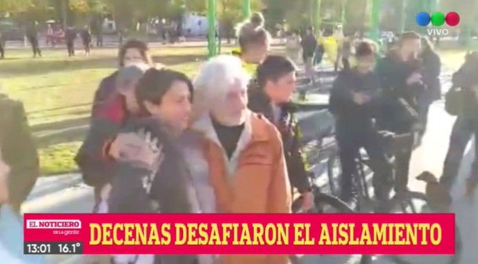 "Médicos por la Verdad" organizó una marcha anticuarentena en Moreno y el río | Rosario y la región
