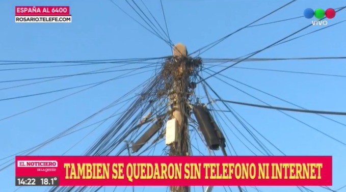 Nuevos robos de cables | Rosario y la región