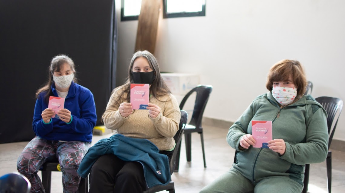 Covid: más de 29 mil personas con discapacidad fueron vacunadas en Santa Fe | Información General