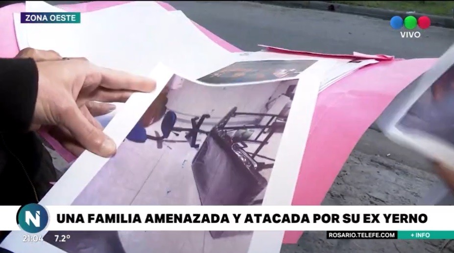 Violencia de género: amenaza y golpea a su ex pareja y familiares desde hace años | Rosario y la región