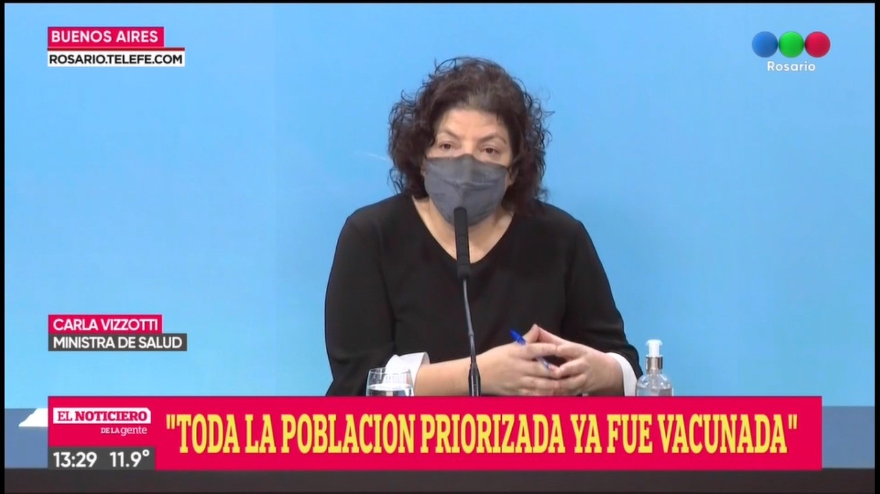 Vizzotti: "Vamos a seguir recibiendo componente 2 de la vacuna Sputnik V" | Información General