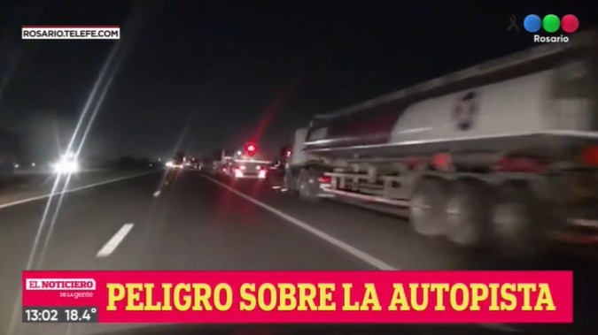Peligro por la importante presencia de camiones por manifestación impide el ingreso a los puertos | Rosario y la región