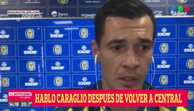 Caraglio: “Vengo a conseguir cosas importantes con esta camiseta” | Deportes
