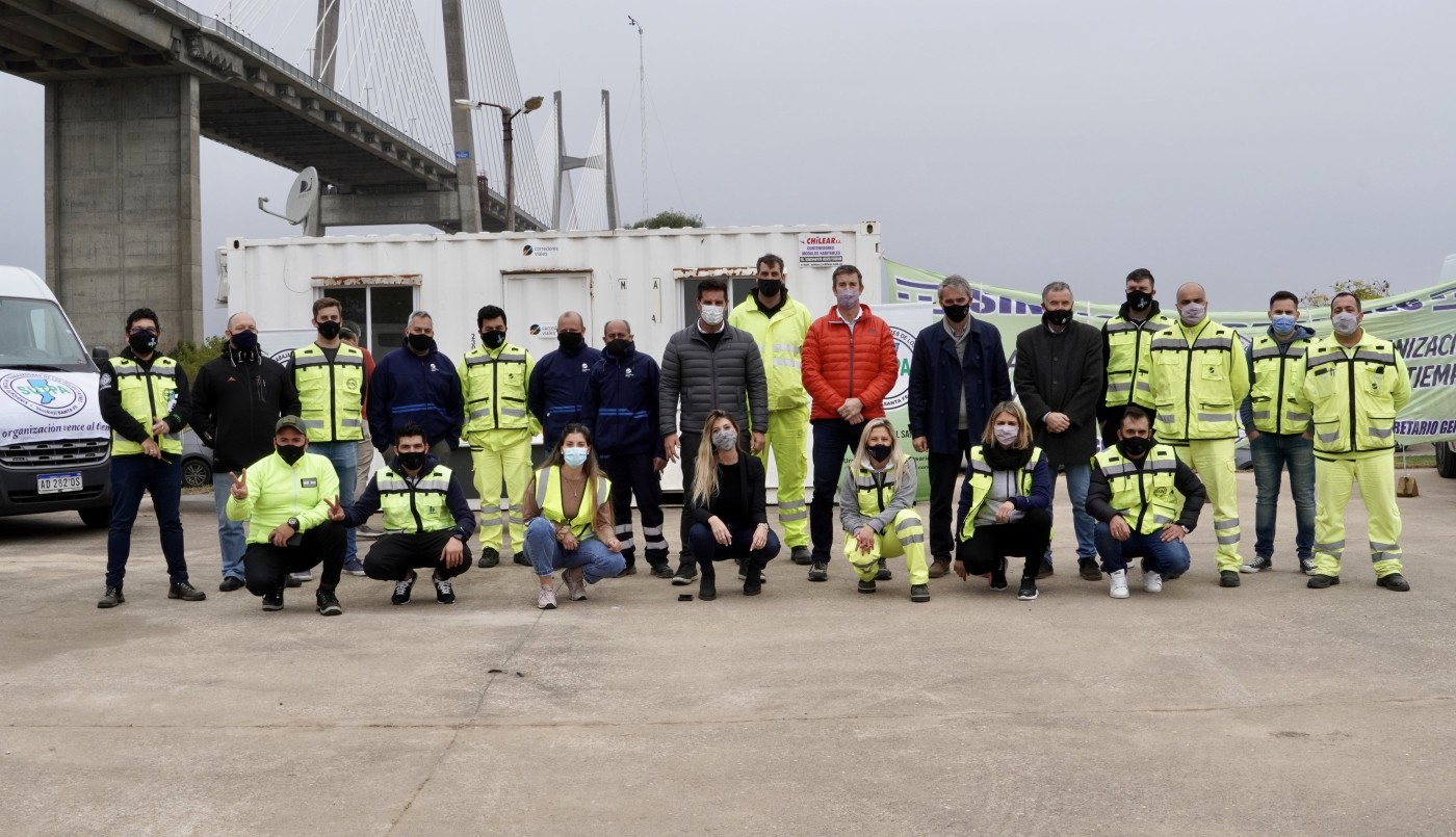 Corredores Viales inauguró una base de seguridad vial en el inicio de Circunvalación | Rosario y la región