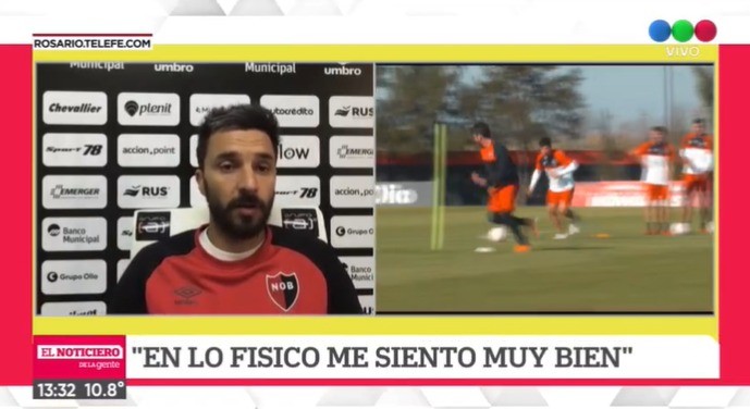Scocco: “Hay una gran diferencia entre lo que pensaba el entrenador pasado y el actual” | Deportes