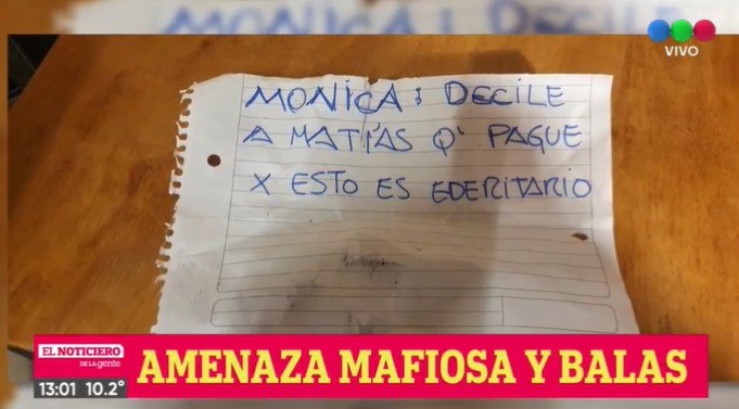 Mendoza y Matienzo: amenaza y balacera mafiosa contra vinería | Rosario y la región