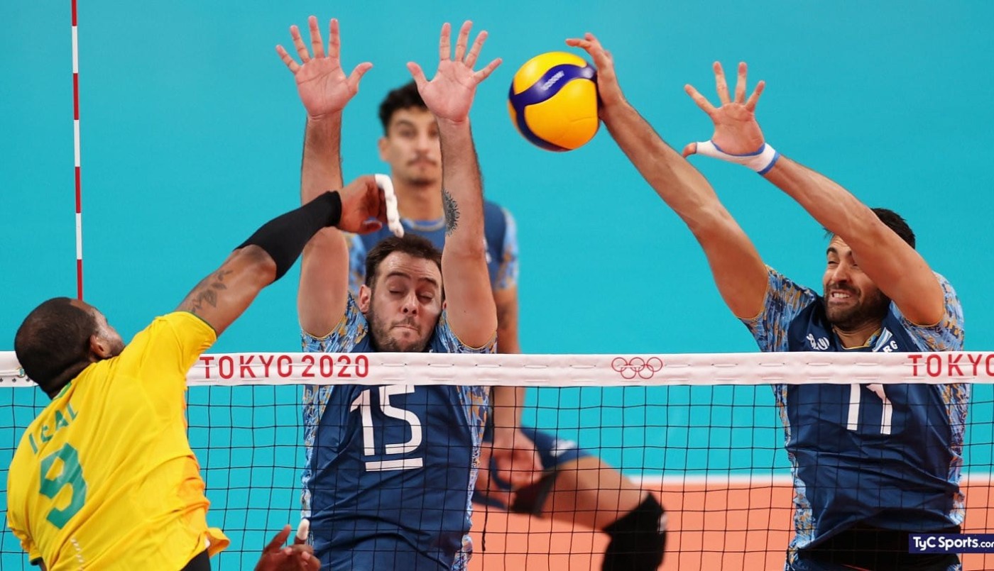 Tokio 2020: Argentina peleó hasta el final pero perdió ante Brasil en vóley | Deportes