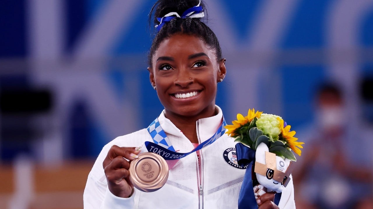 Simone Biles ganó el bronce en barra de equilibrio en Tokio 2020 | Deportes