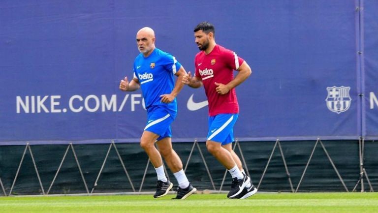 Con Agüero, el plantel de Barcelona realiza el primer entrenamiento de la era postMessi | Deportes