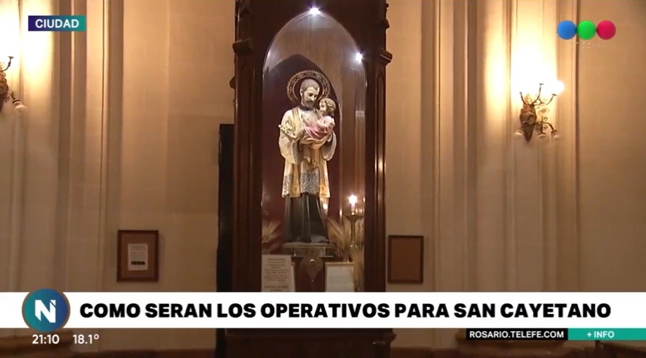 Misa y operativos de tránsito por San Cayetano | Servicios