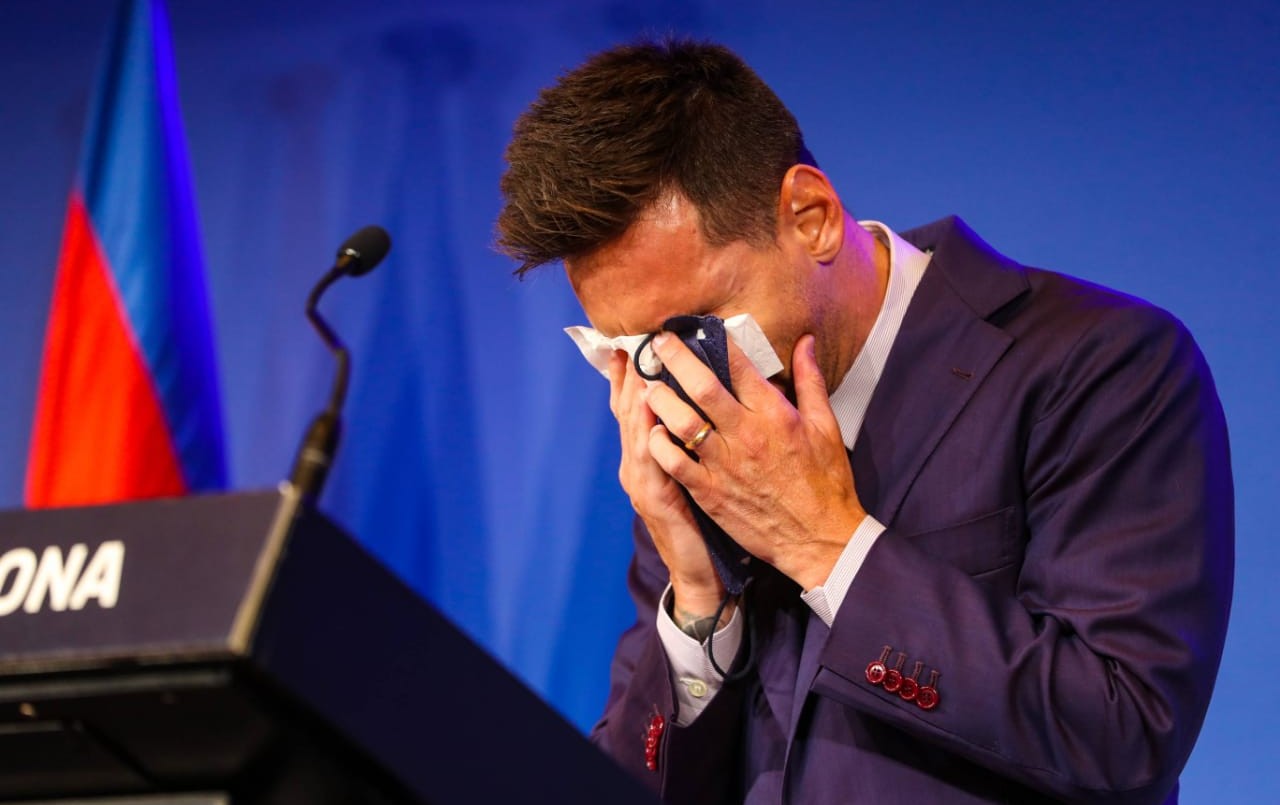Las mejores frases de la conferencia de Lionel Messi en su despedida de Barcelona | Deportes