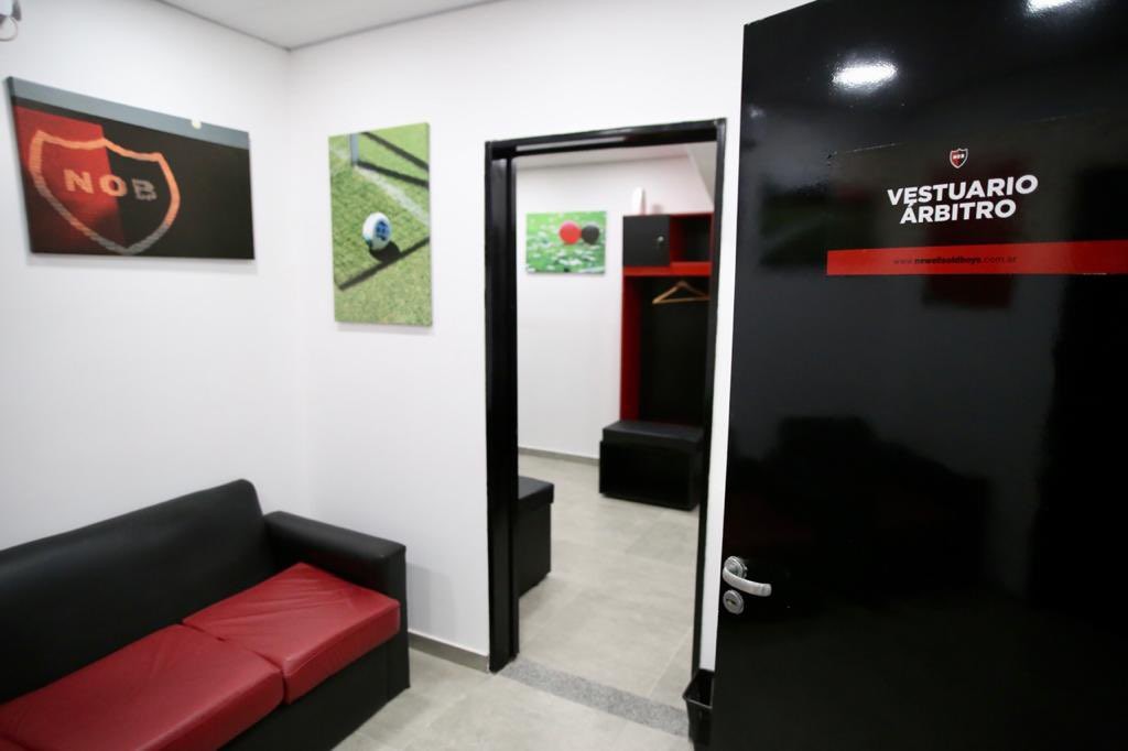 Inauguraron los nuevos vestuarios de árbitros en el Coloso Marcelo Bielsa | Deportes