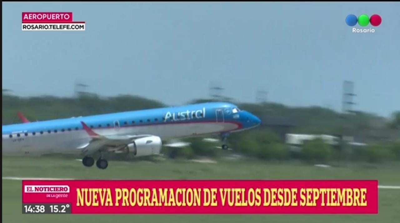 El Aeropuerto de Rosario suma dos vuelos semanales a Salta y Mendoza | Rosario y la región