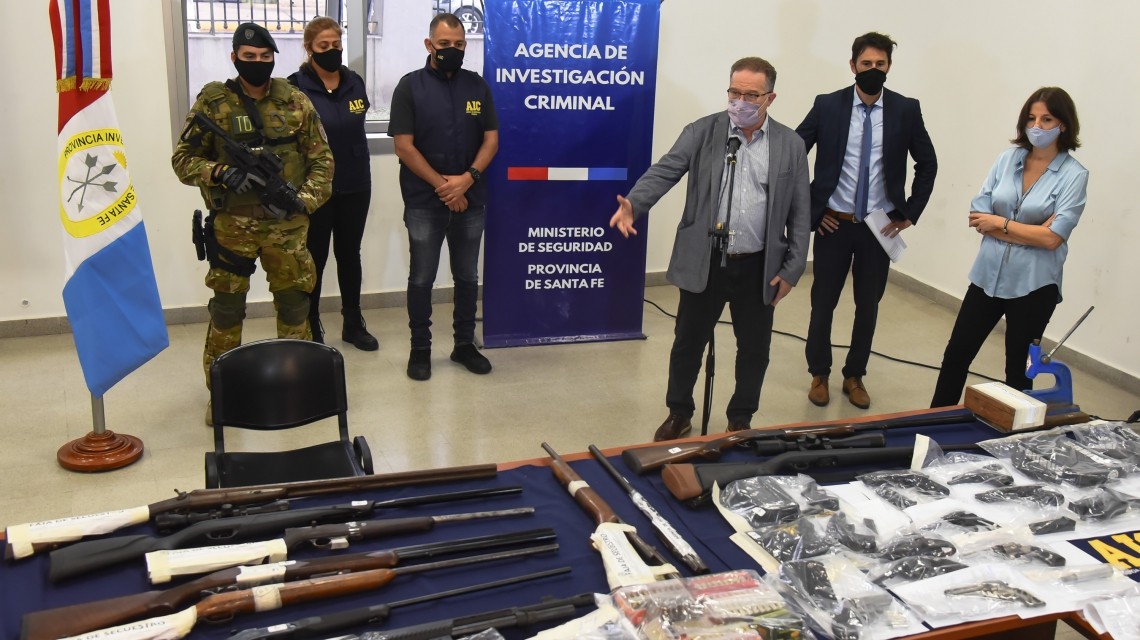 Se registró secuestro récord de armas de fuego en los últimos 18 meses en la provincia | Rosario y la región