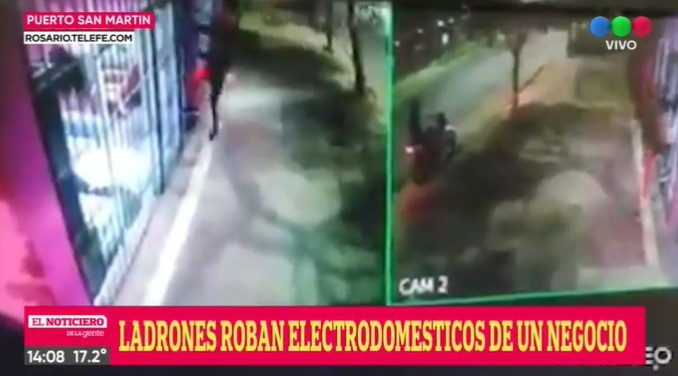 Impunidad total: un delincuente ingresó a robar a un comercio por segunda vez | Rosario y la región