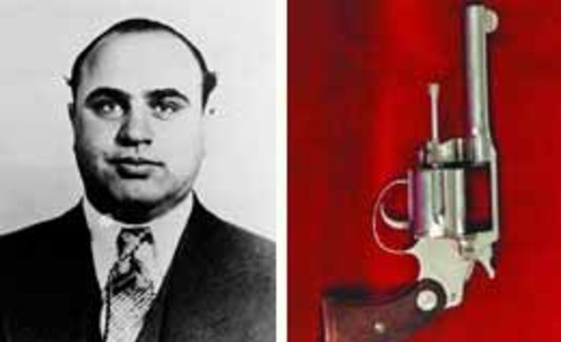Subastarán armas y objetos que pertenecieron a Al Capone | Tecnología