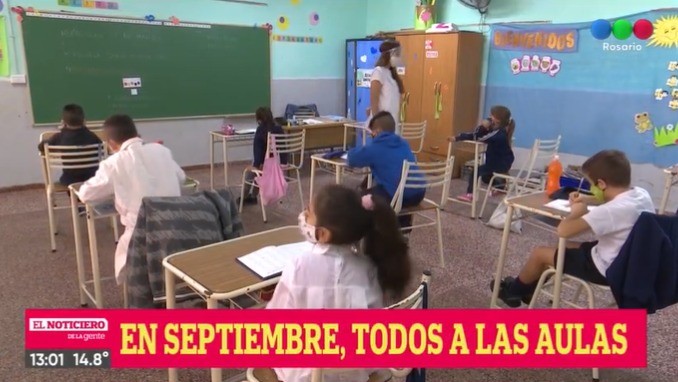 A partir de septiembre, los docentes deberán volver a las aulas | Rosario y la región