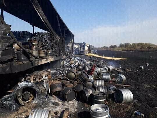 Espectacular accidente en Ruta 34: tres camiones, un auto y un móvil policial | Información General