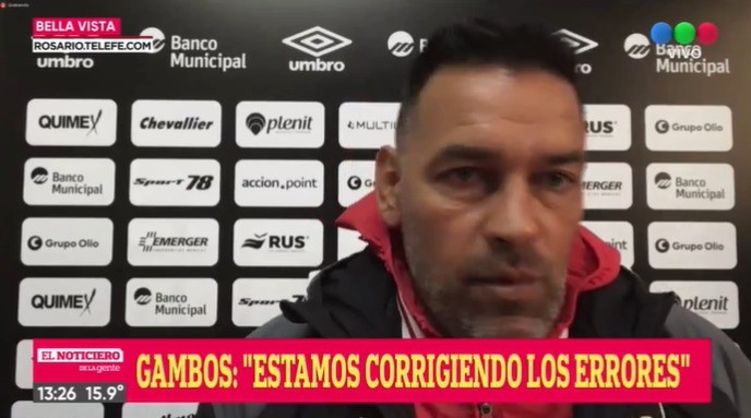 Gamboa: “Hay una armonía de trabajo, estamos todos comprometidos y convencidos” | Deportes