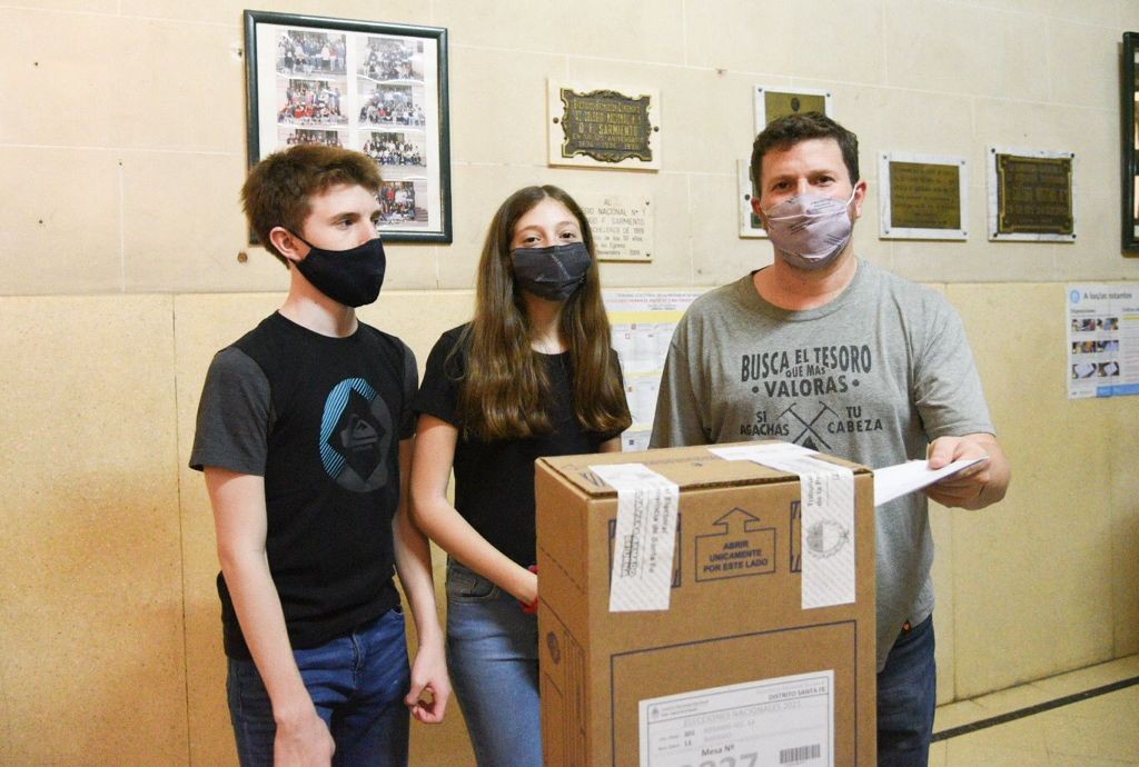 Federico Angelini y Amalia Granata ya emitieron sus votos en Rosario | Rosario y la región