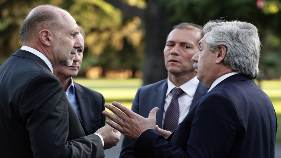 Omar Perotti en Buenos Aires:  "Necesitamos el acompañamiento de las fuerzas federales" | Rosario y la región