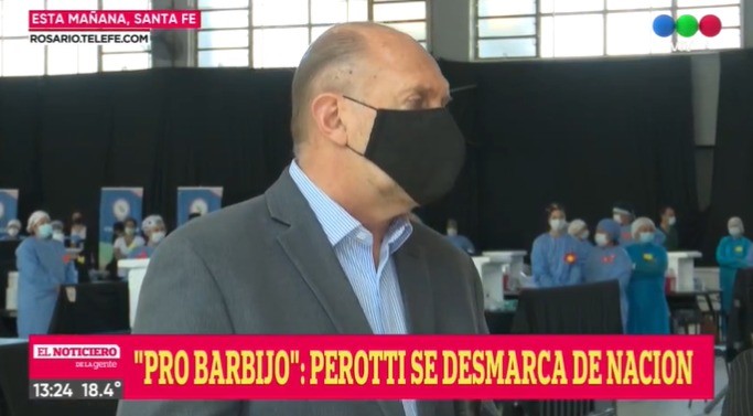 Perotti se desmarca de la Nación por el uso del barbijo en espacios públicos | Información General