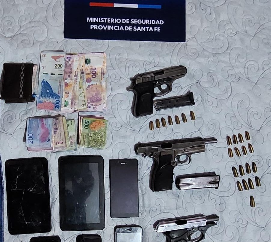 La AIC aprehendió a tres hombres y secuestró armas | Rosario y la región