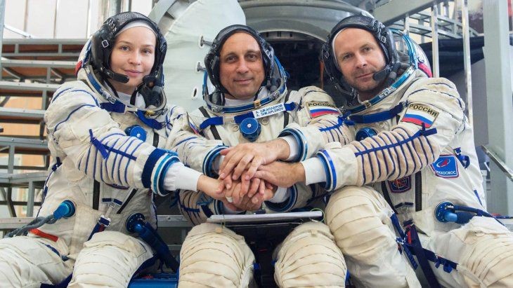 "Ganarle a la Nasa y a Space X": partió que el equipo que filmará la primera película en el espacio | Tecnología