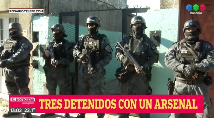 Múltiples allanamientos en zona oeste | Rosario y la región