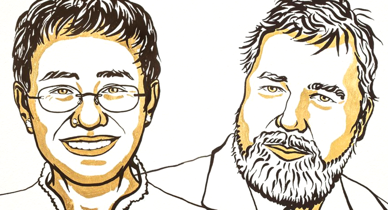 El Premio Nobel de la Paz fue para los periodistas Maria Ressa y Dmitry Muratov | Tecnología
