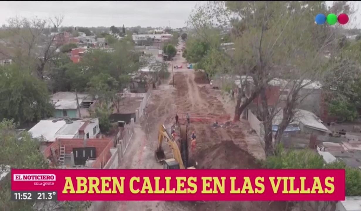 Comenzó el plan de apertura de calles en Villa Banana | Rosario y la región