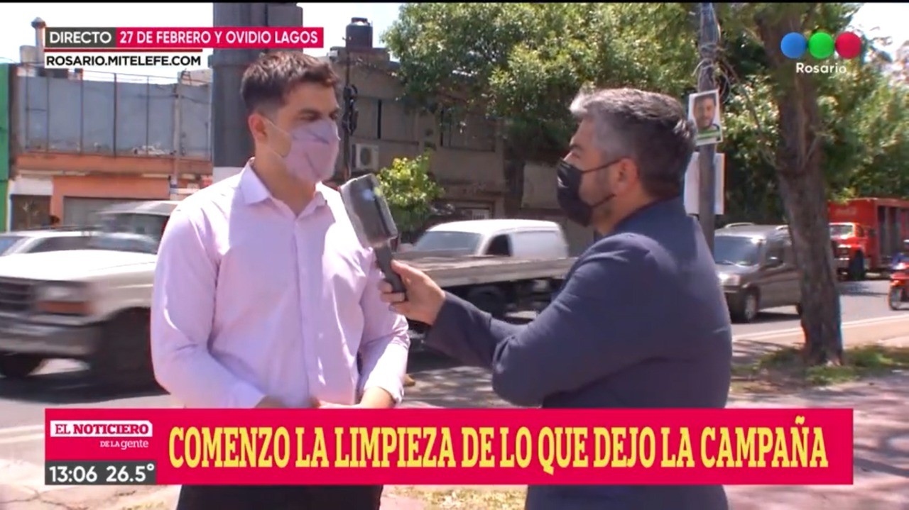 Comenzó la limpieza de los residuos de la campaña | Rosario y la región