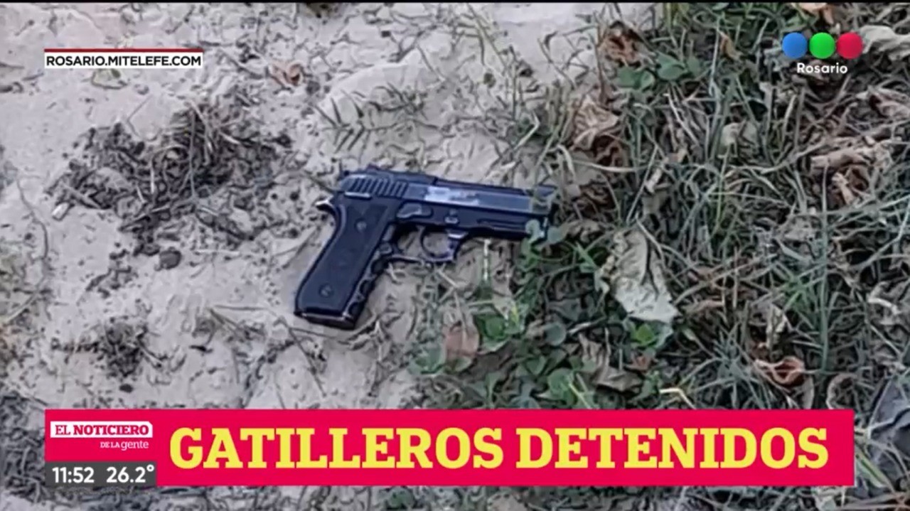 Detuvieron a dos gatilleros durante un procedimiento policial | Rosario y la región