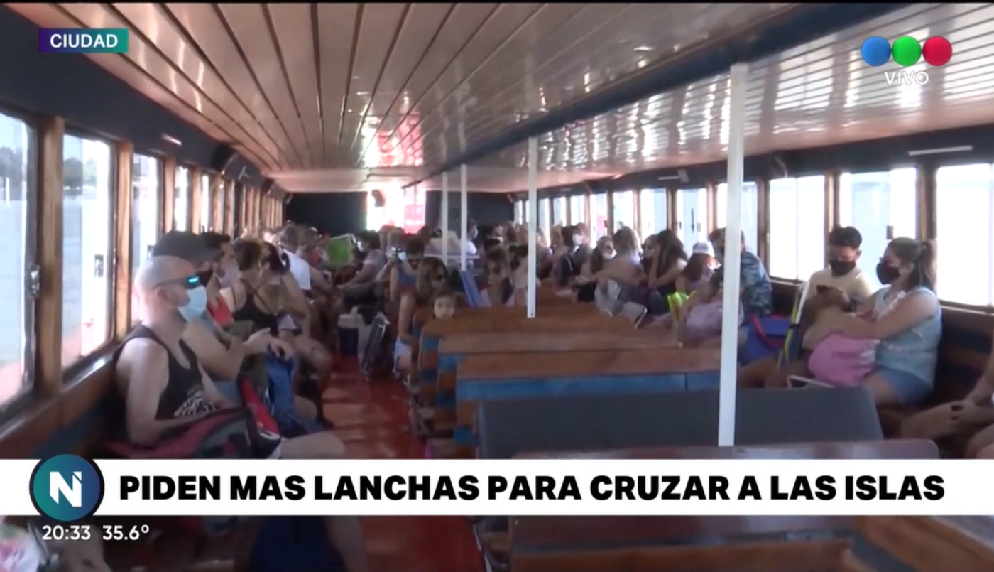 Piden más lanchas para cruzar a las islas | Rosario y la región